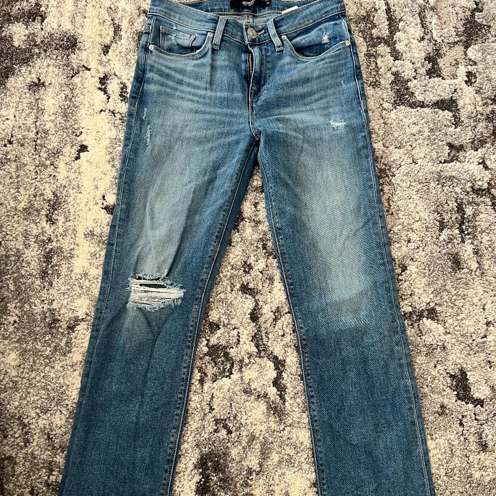 Hudson Jeans Women's Straight Leg in Blue